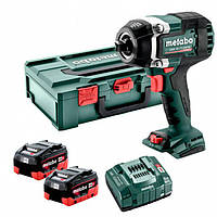 Акумуляторний ударний гайкокрут Metabo SSW 18 LTX 800 BL 2х5.5 Аг (602403660)