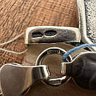 Срібний кулон Архангел Михайло та ланцюжок чоловічий комплект із чорнінням 925 проба, фото 8