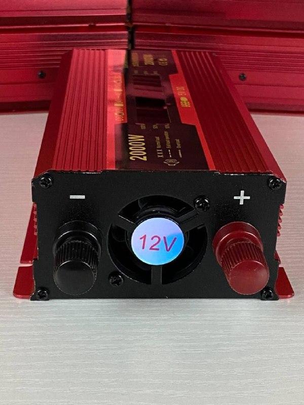 Инвертор питания преобразователь напряжения 220V 2000W Сетевой Инвертор для дома, USB 5V DC 2A - фото 2 - id-p2063720266