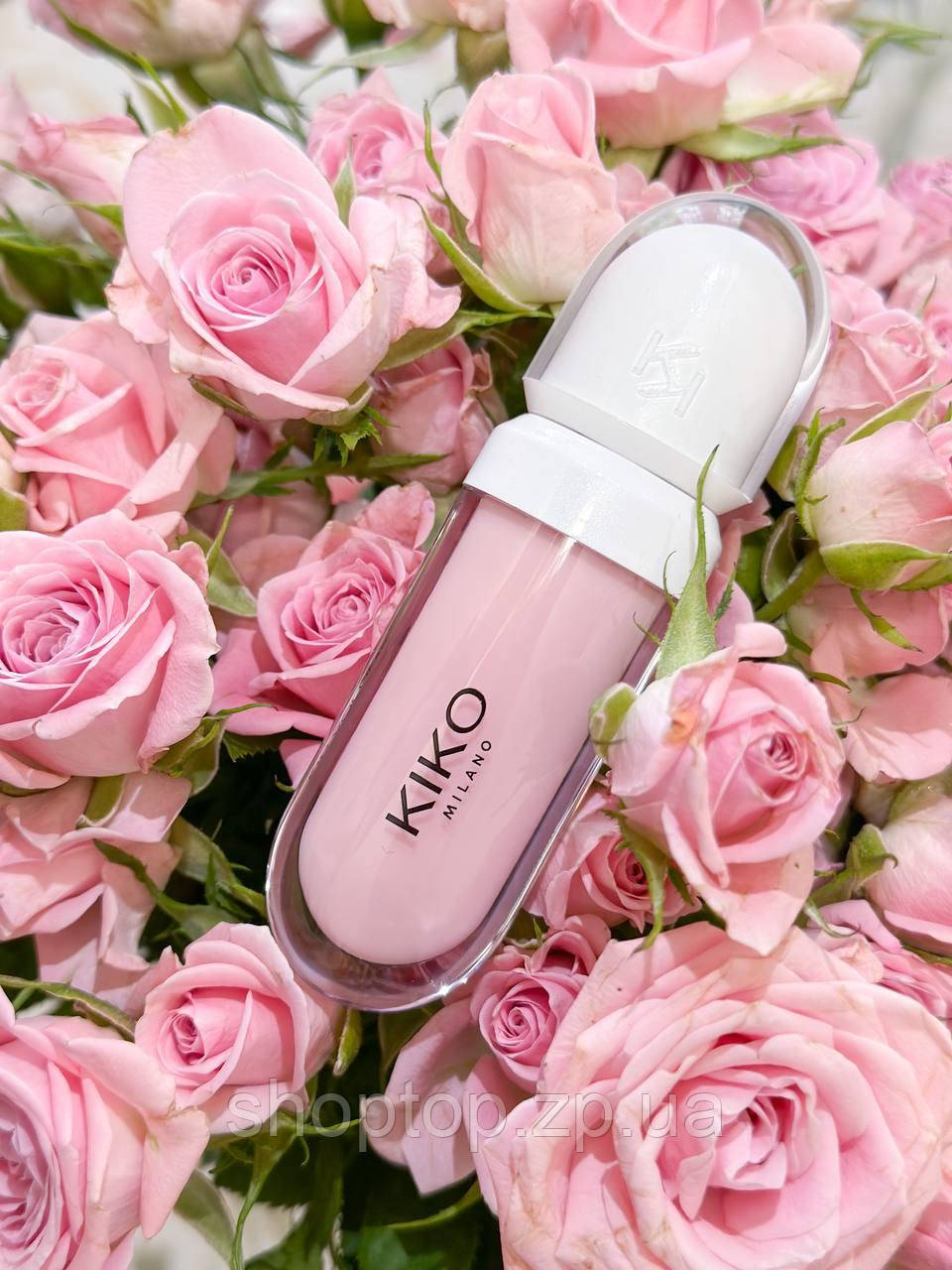 Блиск для губ з ефектом збільшення об'єму Kiko Milano Lip Volume Plumping Effect Lip Cream 01 Transparent, фото 1