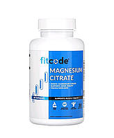 Fitcode, Magnesium Citrate, Магний цитрат, 400 мг, 60 капсул (200 мг на одну капсулу)