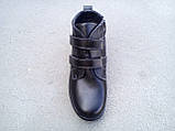 Дитячі шкіряні зимові черевики від 32 до 39 розмір, фото 4