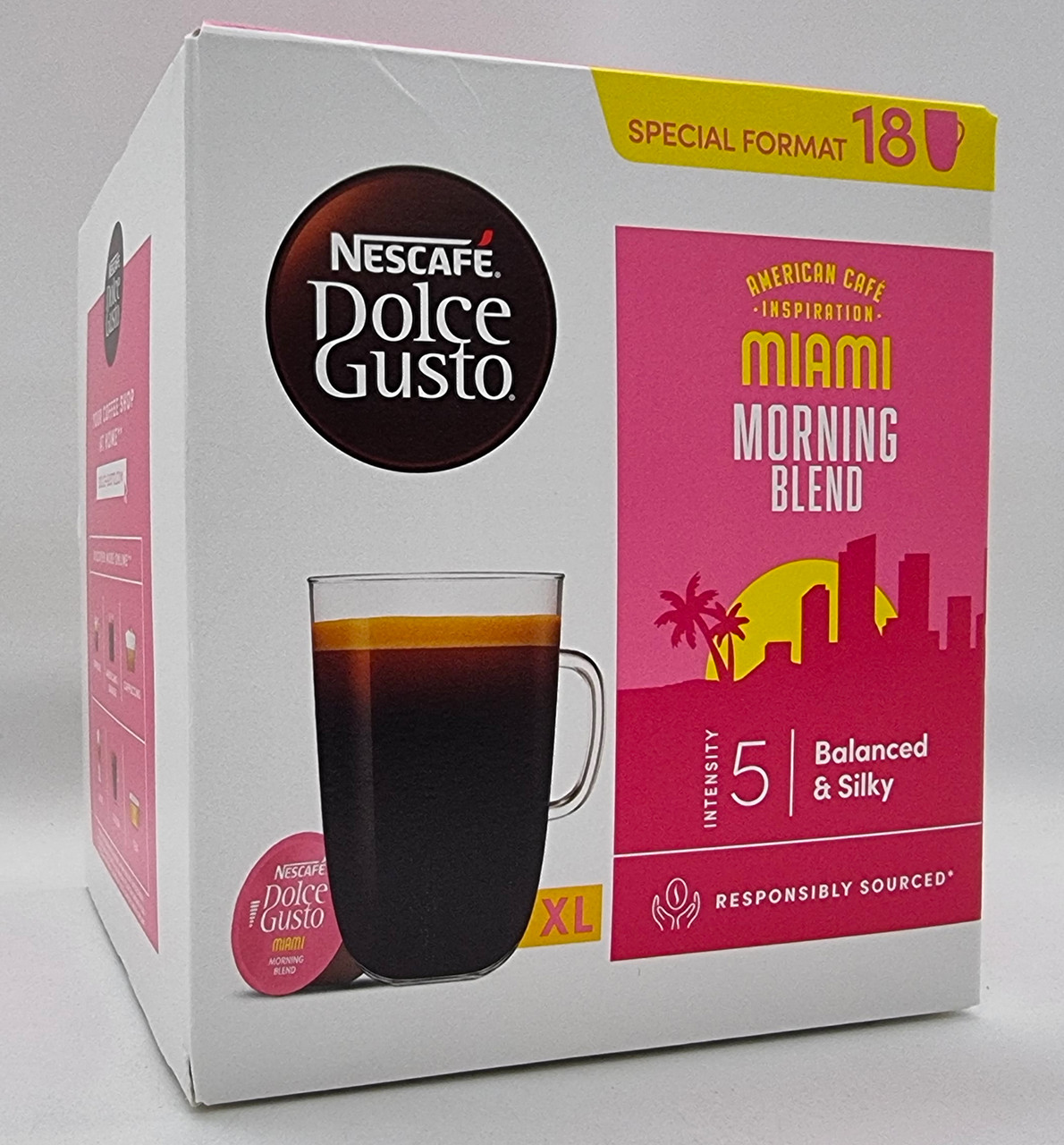 Кава в капсулах Nescafe Dolce Gusto Miami Morning Blend 18 шт.