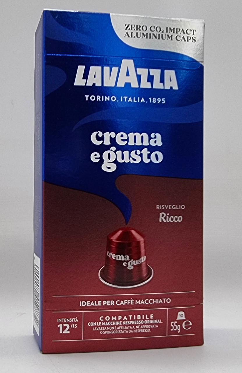Кава в капсулах Lavazza NESPRESSO Crema e Gusto Ricco 10 шт.