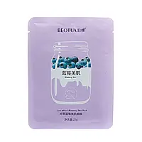 Маска для лица с экстрактом голубики Beotua Jane Extract Blueberry Skin Mask