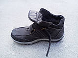 Підліток шкіряні зимові черевики для хлопчиків від 32 до 39 розмір, фото 5