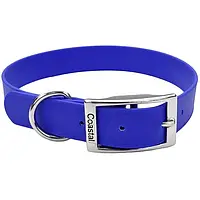 Биотановый ошейник для собак Coastal Fashion Waterproof Dog Collar синий 2.5x61 см