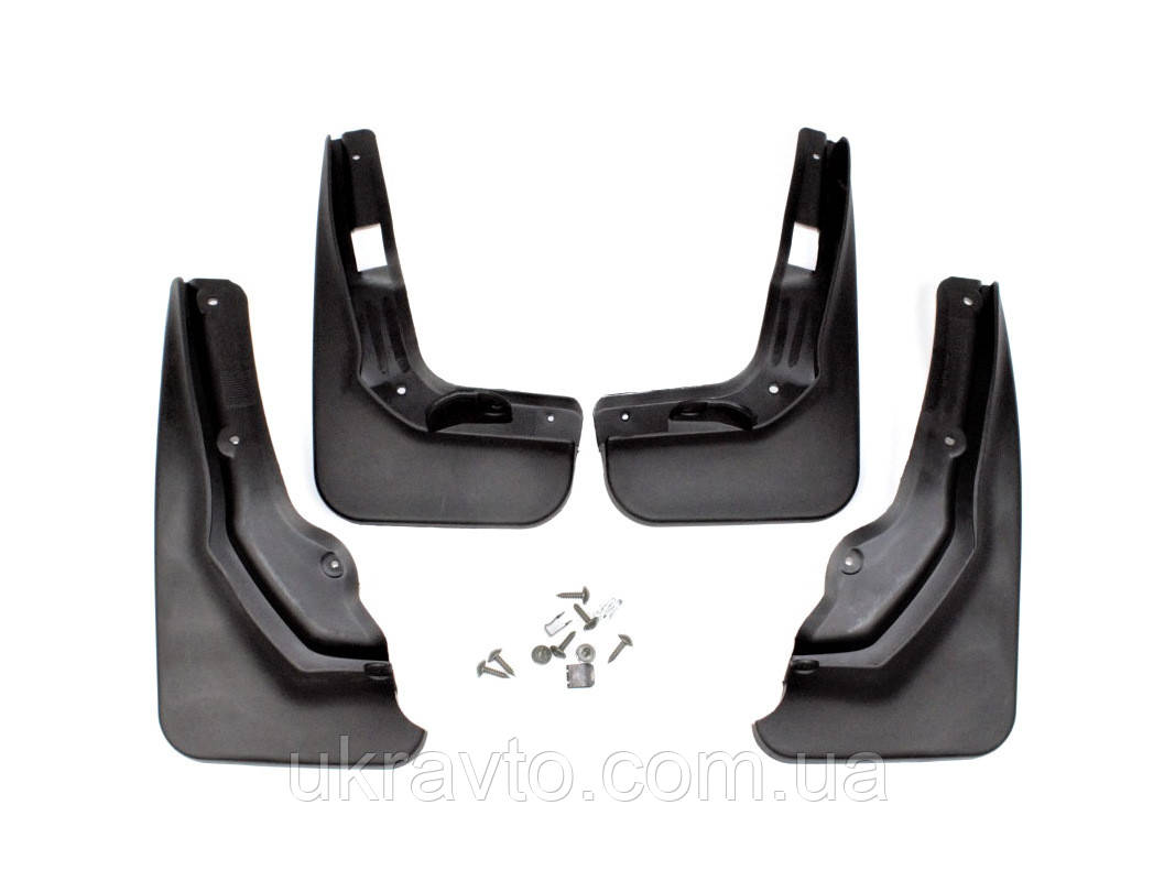 Бризковики Mercedes-Benz C-class W204 2011-2015, (4шт.)