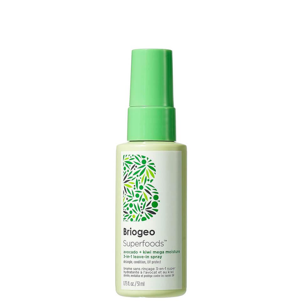 Зволожуючий спрей-догляд для волосся Briogeo Superfoods Avocado + Kiwi Mega Moisture 3-in-1 Leave-In Spray 51 мл