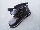 Дитячі шкіряні зимові черевики від 27 до 37 розмір, фото 2