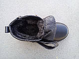 Дитячі шкіряні зимові черевики від 27 до 37 розмір, фото 7