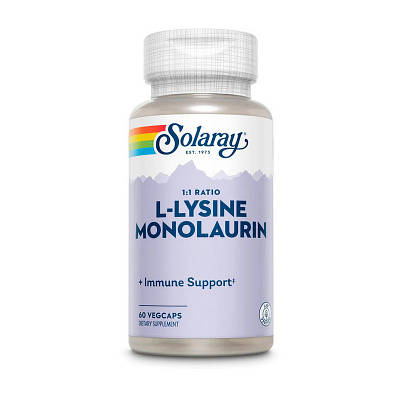 L-Lysine Monolaurin 60 veg caps | Сравнить цены и купить по акции со ...