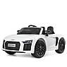 Дитячий електромобіль на акумуляторі Audi R8 Spyder M 3449 з пультом радіокерування 3-8 років білий, фото 5