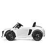 Дитячий електромобіль на акумуляторі Audi R8 Spyder M 3449 з пультом радіокерування 3-8 років білий, фото 8
