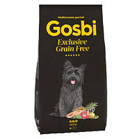 Gosbi Exclusive Grain Free Adult Mini для дорослих собак міні малих порід з ягнятком та рибою 7кг