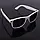 Окуляри-перфораційні "Ray-Ban — Білі". Перфораційні окуляри з дірочками. Окуляри тренажер для поліпшення зору, фото 5