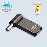 Адаптер USB Type-C to DC 5.5x2.5 для зарядки ноутбуков