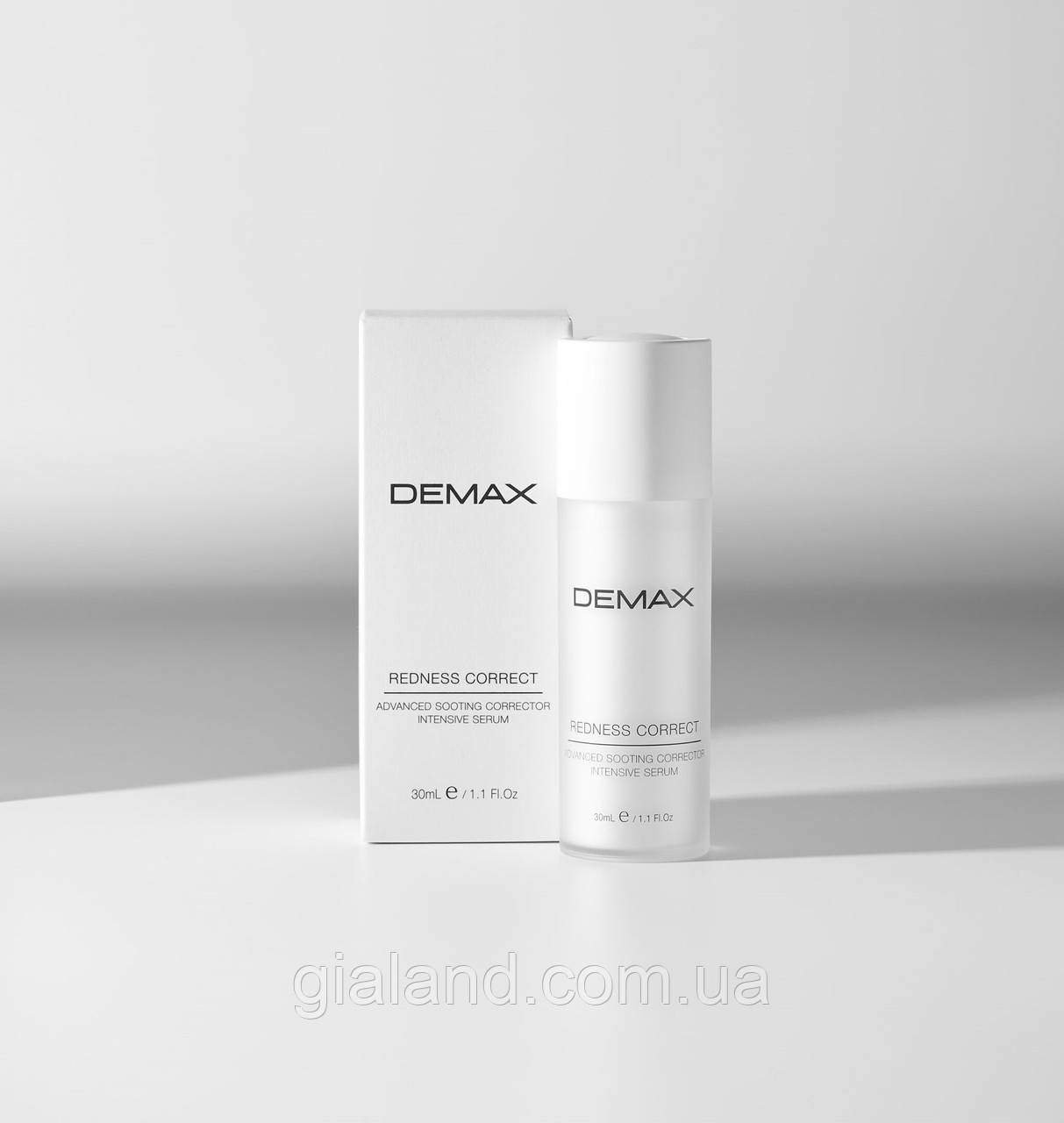 Сироватка-коректор для сухої, чутливої та куперозної шкіри Demax ANTI-REDNESS SERUM INTENSIVE REFINE