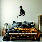 Декоративне настінне 3D Панно «Кіт» Декор на стіну з об'ємом, фото 4