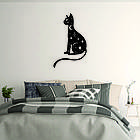 Декоративне настінне 3D Панно «Кіт» Декор на стіну з об'ємом, фото 5