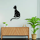 Декоративне настінне 3D Панно «Кіт» Декор на стіну з об'ємом, фото 7