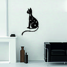 Декоративне настінне 3D Панно «Кіт» Декор на стіну з об'ємом, фото 8