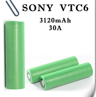 Li-Ion Аккумулятор 18650 SONY / MURATA 3120mAh 30А