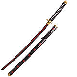 Катана Сюсуй Ророноа Зоро Ван Піс 104см іграшка з безпечних матеріалів (пластик + дерево), фото 4