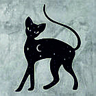 Декоративне настінне 3D Панно «Кіт» Декор на стіну з об'ємом, фото 7