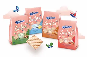 Вафлі Manner Zarties 