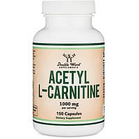 Комплекс Ацетил/Карнитин Double Wood Supplements Acetyl L-Carnitine 1000 mg (2 caps per serving) 150 Caps