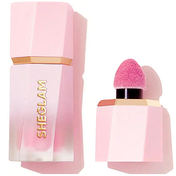 Кремові матові рум'яна SHEGLAM Color Bloom Liquid Blush Matte Finish Petal Talk 5.2 мл