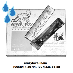 СРІБНА ЛИСИЦЯ SILVER FOX жіночий збуджувач 12 шт. / КРАПЛІ