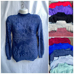 Светр жіночий травка з горлом універсальний рр 48-52ОЛОГ