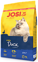 Josera JosiCat Crispy Duck для взрослых кошек с уткой и рыбой 10 кг