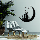 Декоративне настінне 3D Панно «Коти» Декор на стіну з об'ємом, фото 3