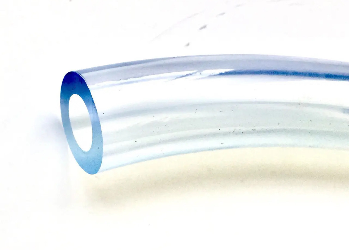 Шланг молочний доїльний ПВХ 14х5 мм прозорий харчовий, фото 1