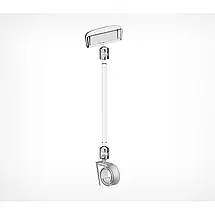 Кліпса кулінарна "Равлик", Цінникоутримувач 50 мм, Тримач для гастроємності на край (5094), фото 4