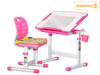 Evo-кids Комплект Evo-kids (стол+стул) Evo-06 Ergo Pink (арт. Evo-06 Ergo PN)