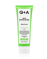 Скраб для тела с AHA-кислотами Q+A AHA Exfoliator Body Scrub 250ml