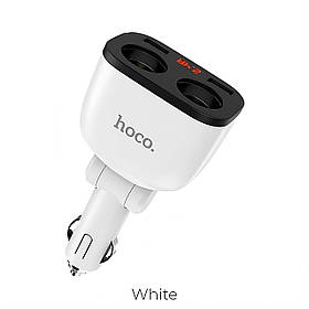 АЗУ авто заряджання HOCO Z28 Power ocean 2USB LED 3.1A