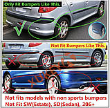 Бризковики Peugeot 206 1998-2012 Хетчбек, (4шт.), фото 6