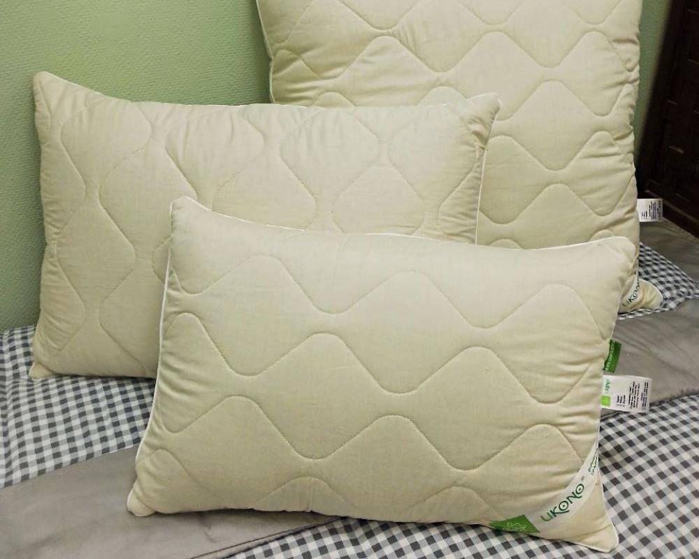 Подушка конопляна Ukono "Comfort" сатин (70х70см)