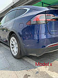 Бризковики Tesla Model X 2015-2021, (4шт.), фото 5