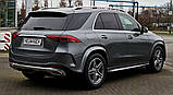 Бризковики Mercedes GLE W167 2019+ AMG обвес без подніжок, (4шт.), фото 6