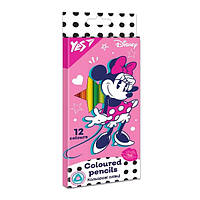 Набор цветных карандашей Yes Minnie Mouse 290668 12 цветов o