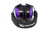 Навушники протишумні захисні Venture Gear VGPM8065C (захист слуху SNR 26 дБ, беруші в комплеті), фіолетові, фото 8