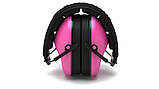Навушники протишумні захисні Venture Gear VGPM9010PC (захист слуху NRR 24 дБ, беруші в комплекті), рожеві, фото 5