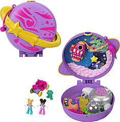 Ігровий набір Поллікет Космічний дослідник Сатурн Polly Pocket Saturn Space Explorer Compact GKJ51