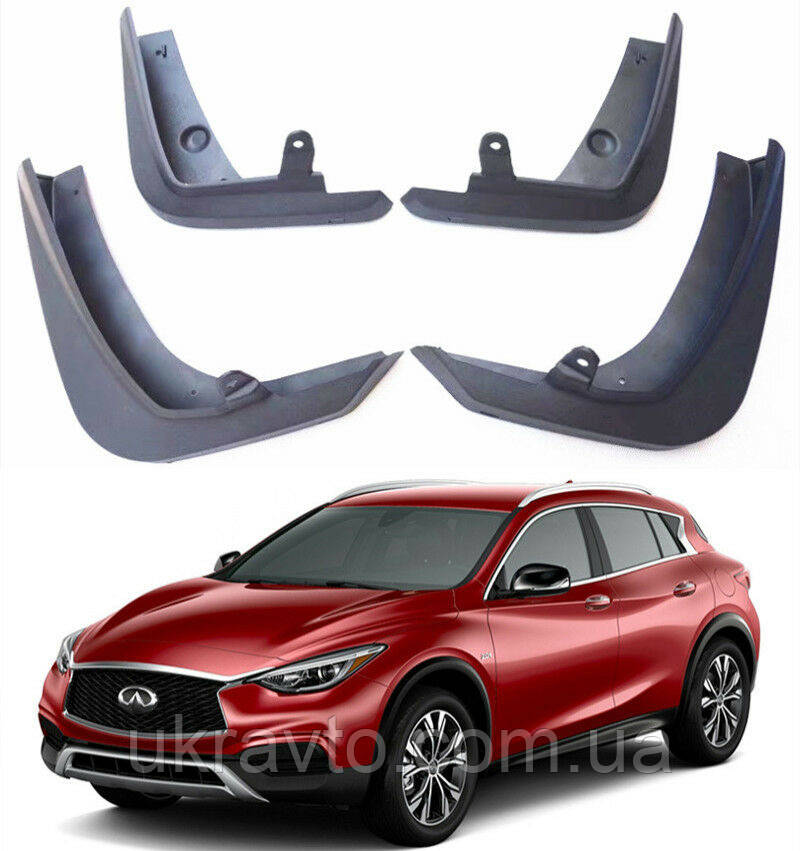 Бризковики Infiniti QX30 2016-2021, (4шт.)